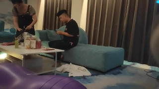 拖鞋家居日韩AV-白皙皮肤呆萌小姐姐！情趣耳朵抓屌吸吮！头套男怼着骚穴猛操，骑乘姿势打桩机，无套内射。